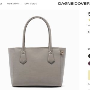 Dagne Dover Signature Classic Size tote in Bleeker